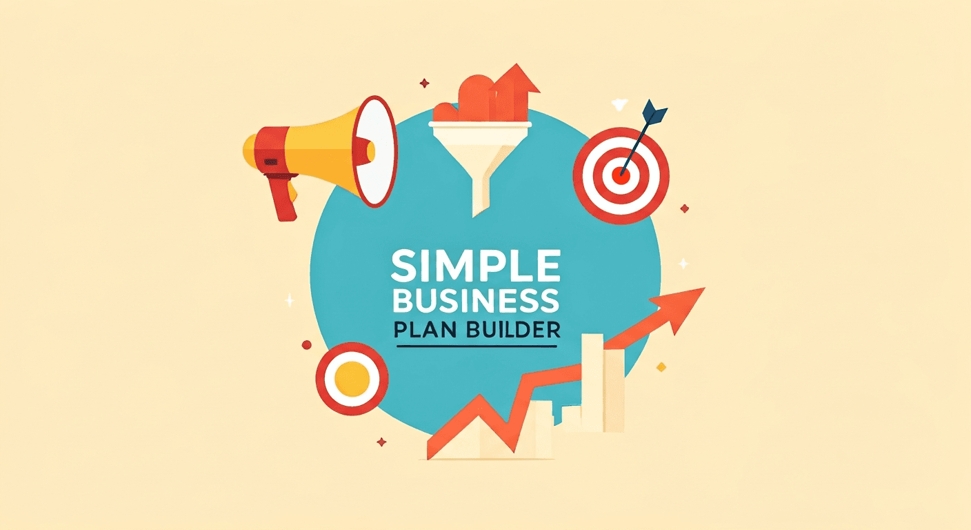Simple Business Plan Builder cover